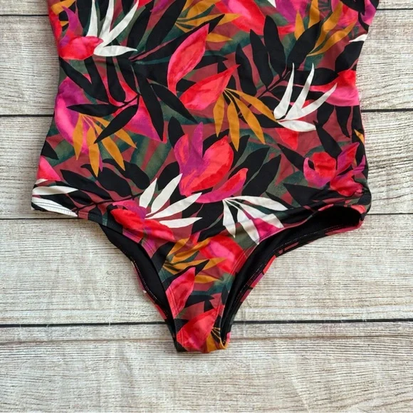 Billabong size large core mock neck long sleeve swim suit rash guard - Picture 9 of 15